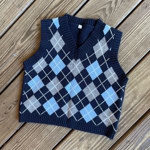 Navy sweater vest